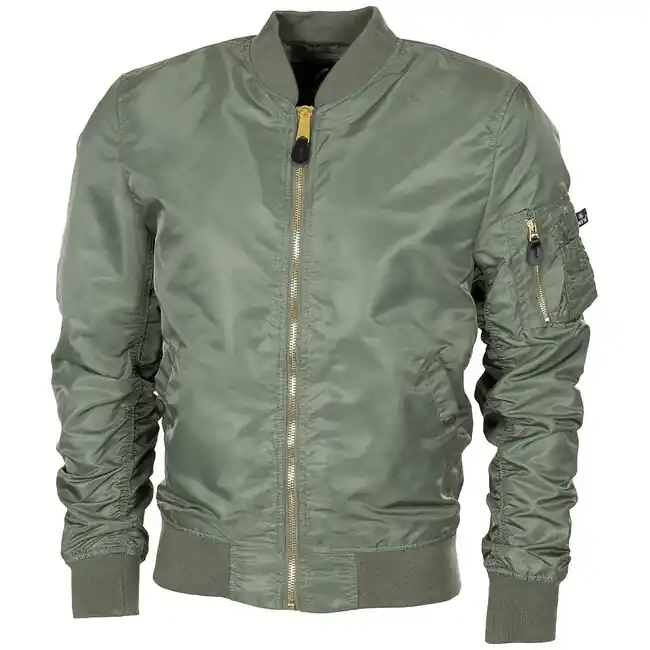 Letecká bunda MFH American MA1, OD green Odeslání Ihned