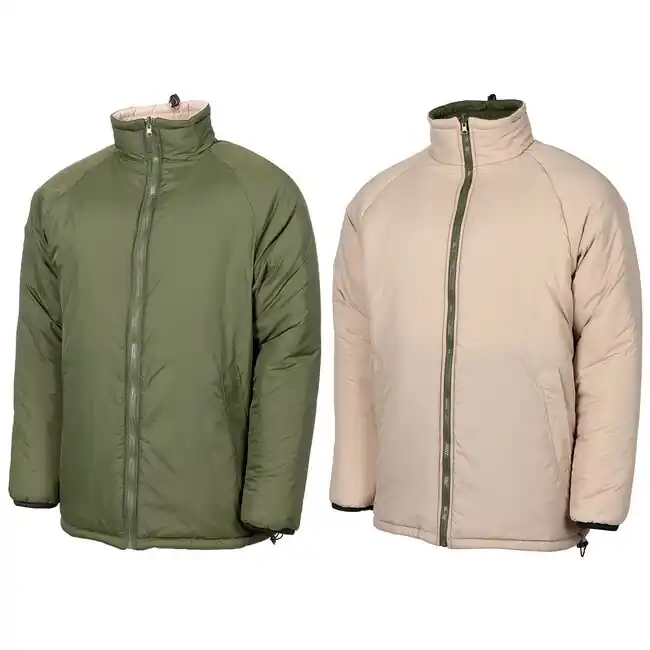 Oboustranná termo bunda MFH GB, OD green/kaki Horká Nabídka