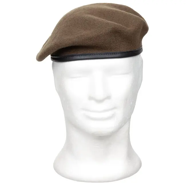 Baret MFH Commando, hnědý Jen Po Omezenou Doba