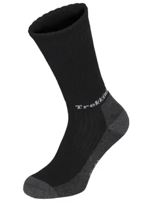 Originální Ponožky Fox Outdoor Hiking Socks Lusen s froté podrážkou, černé
