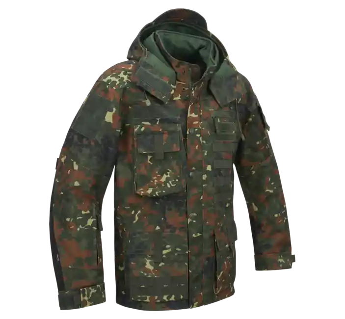 Brandit Performance Outdoorová taktická bunda, flecktarn Nejprodávanější