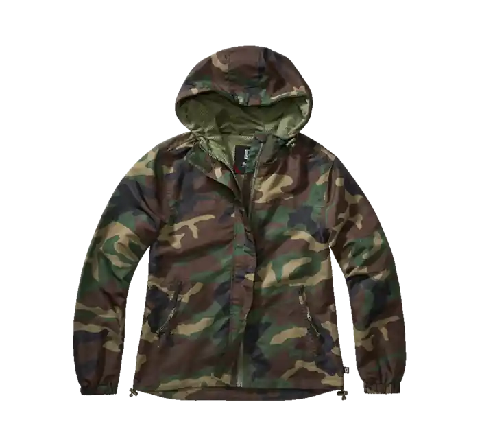 Kup Teď Brandit Dámská letní větrovka se zipem, woodland