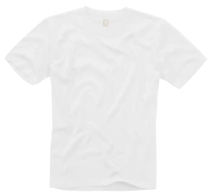 Tričko Brandit, bílé Zlevněný