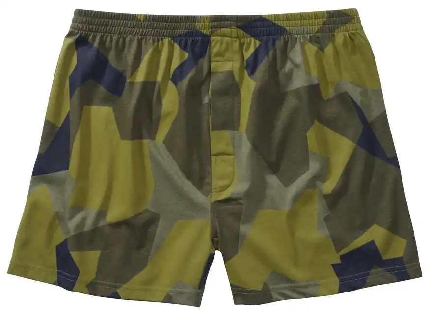 Pánské šortky Brandit Boxer, švédská kamufláž M90 Aktuální