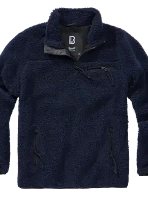 Horká Nabídka Fleecová bunda Brandit Teddyfleece Troyer, tmavě modrá