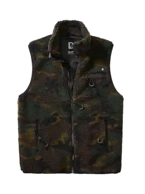 Koupit Online Brandit fleecová vesta Teddyfleece, lesní prostředí