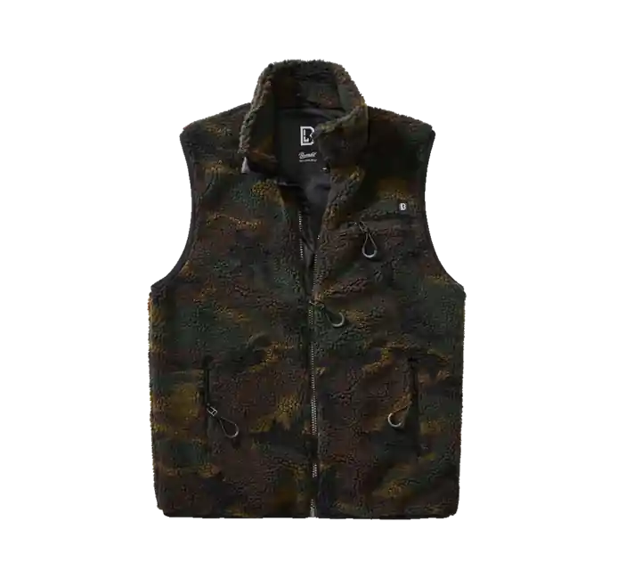 Koupit Online Brandit fleecová vesta Teddyfleece, lesní prostředí