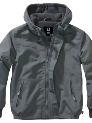 Brandit dětská větrovka Frontzip, antracitová Akční Nabídka