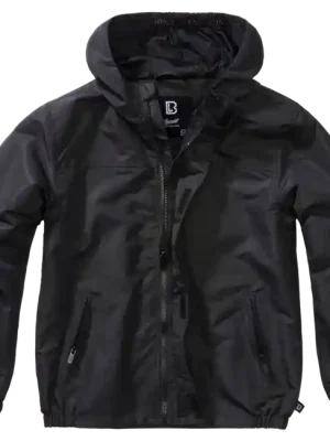 Must-Have Brandit Dětská letní větrovka se zipem, černá