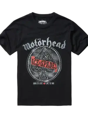 Brandit Motörhead Tričko Ace of Spade, černé Poslední Šance