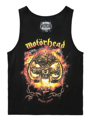 Brandit Motörhead tílko Overkill, černé Nová Kolekce