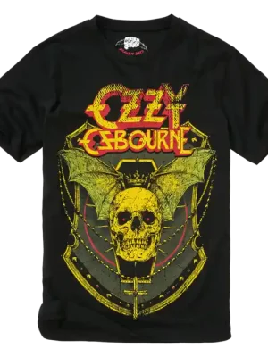 Speciální Cena Brandit Tričko Ozzy Skull, černé