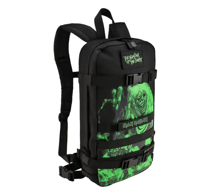 Brandit Iron Maiden US Cooper batoh Daypack 11L, černá Sezónní Sleva