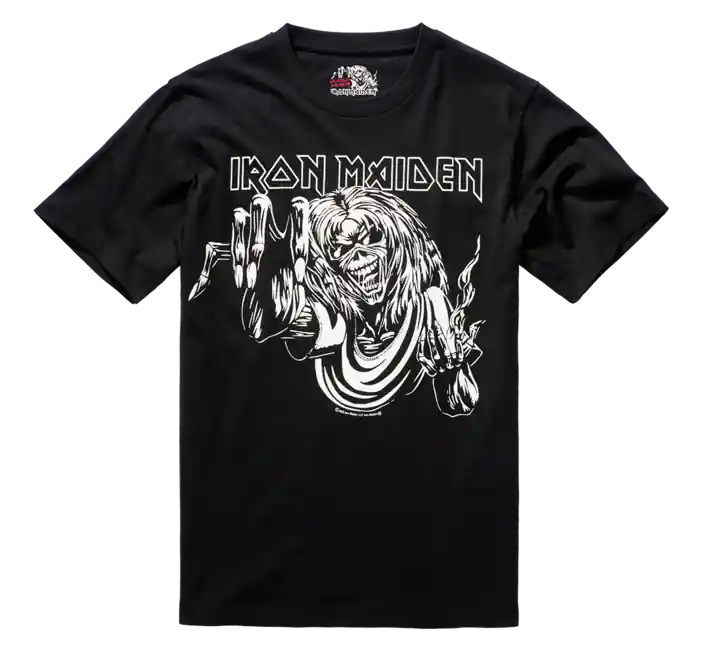 Brandit Iron Maiden Tričko Eddy Glow, černé Kup Teď