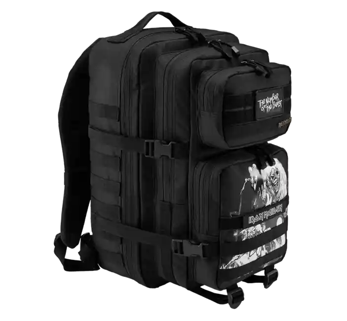 Brandit Iron Maiden US Cooper Batoh Eddy Glow 40L, černá Poslední Šance