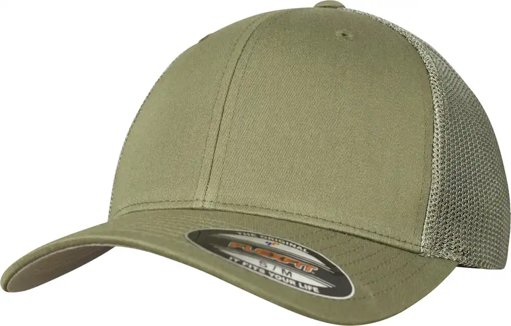 Hit Sezóny Brandit Flexfit Mesh Trucker síťovaná kšiltovka, buck
