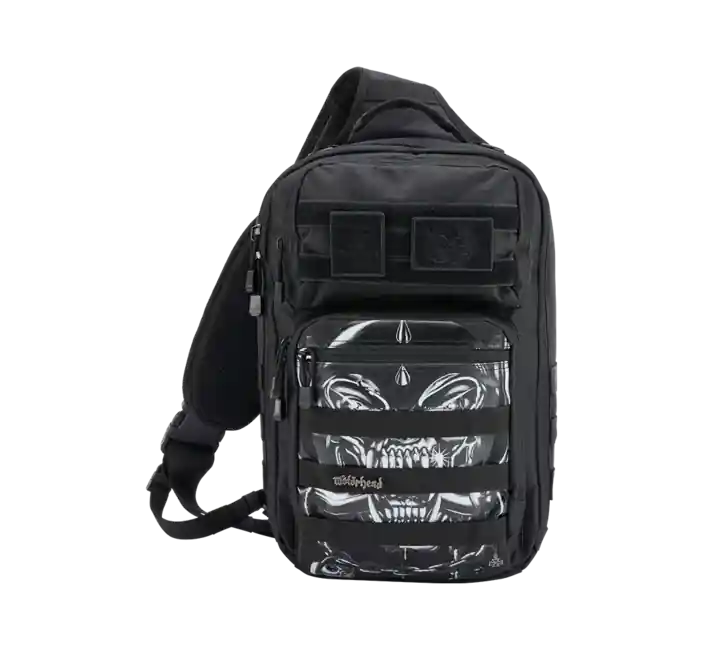 Oblíbený Brandit Motörhead US Cooper Sling batoh, černá