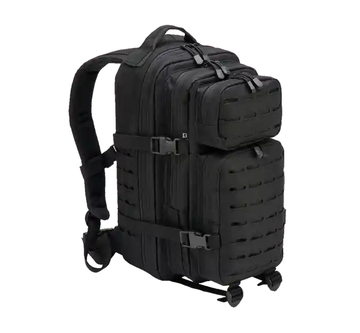 Brandit US Cooper Lasercut Medium Batoh 25L, černá Nová Kolekce