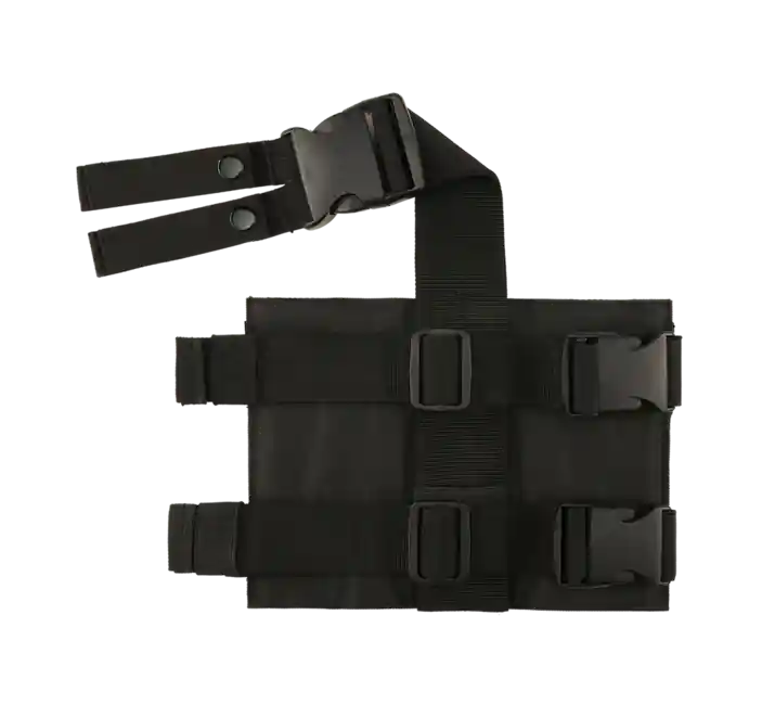 Sleva Brandit Molle panel na nohy, černý