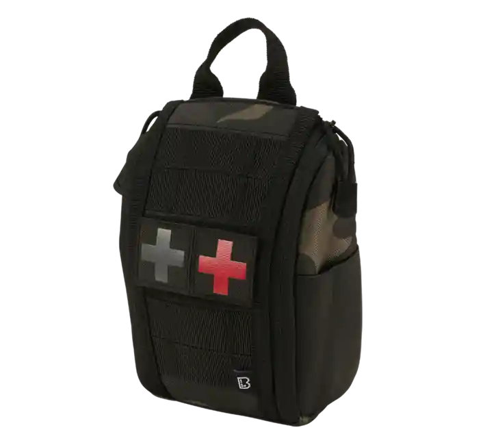 Časově Omezené Brandit Molle pouzdro první pomoci Premium, tmavá kamufláž