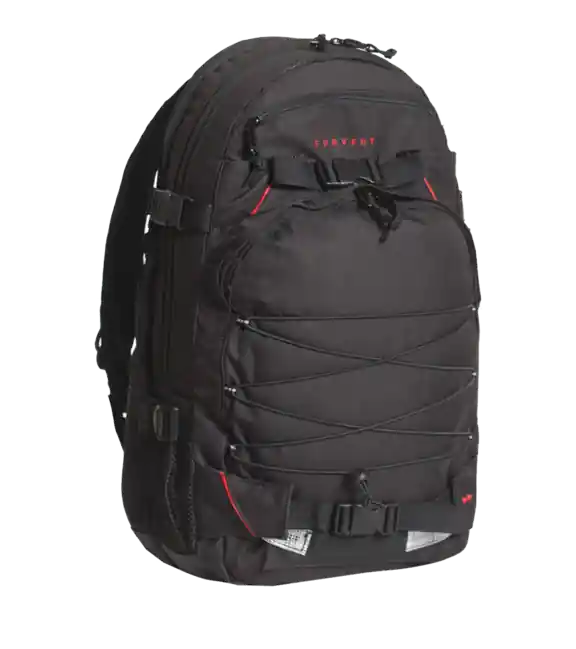Batoh Forvert Laptop Louis 25L, černý Finální Výprodej