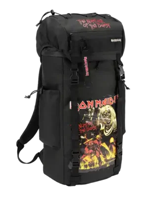 Novinka Brandit Iron Maiden festivalový batoh 40L, černý