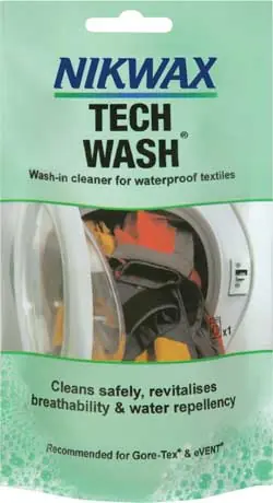 Speciální Cena Nikwax prací prostředek na outdoorové oblečení a syntetické spací pytle Tech Wash Sachet 100ml