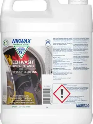Levný Nikwax prací prostředek na outdoorové oblečení a syntetické spací pytle Tech Wash 5l