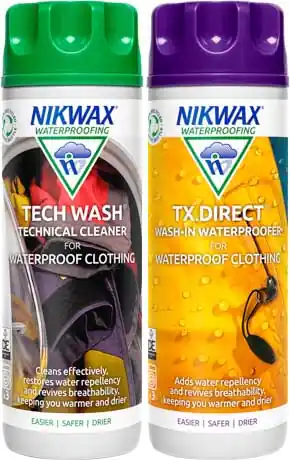 Odeslání Ihned Nikwax 2 ks sada Twin Tech Wash / TX.Direct Wash-In 300 ml