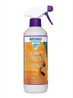 Nikwax Voděodolný impregnační sprej na oděvy TX.Direct ve spreji 500 ml Oblíbený