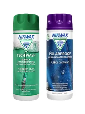 Nikwax 2 ks sada Twin Tech Wash / Polar Proof 300 ml Autentický