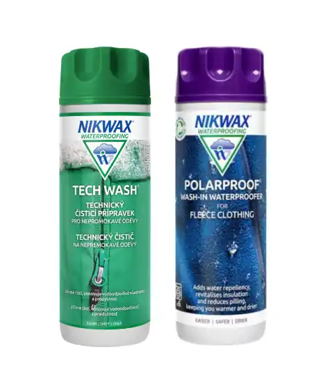 Nikwax 2 ks sada Twin Tech Wash / Polar Proof 300 ml Autentický