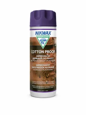 Finální Výprodej Nikwax Cotton Proof Impregnace na bavlnu a prádlo V13.1 300ml