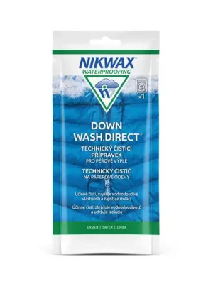 Nikwax prací prostředek na voděodolné a normální peří Down Wash.Direct Sachet 100ml Vysoce Kvalitní
