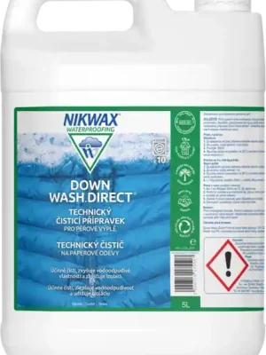 Nikwax prací prostředek na voděodolné a normální peří Down Wash.Direct 5l Pouze Dnes