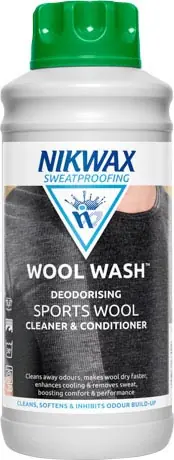 Nikwax merino a vlna prací prostředek Wool Wash 1l Výprodej