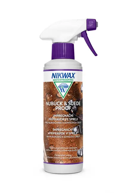 Nikwax Nubuck & Suede Proof Spray 300ml Nakupujte Hned