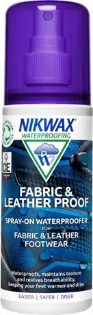 Nízká Cena Nikwax Impregnace ve spreji s houbičkou, kůže a kombinovaná obuv Sprej na impregnaci tkanin a kůže 125 ml