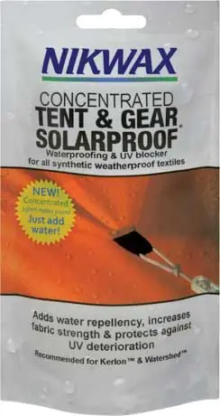 Nikwax Tent & Gear Solar Proof Concentrate 125ml Oblíbený