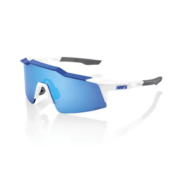 100% sluneční brýle Speedcraft SL, matná bílá/metalická modrá Top Prodej