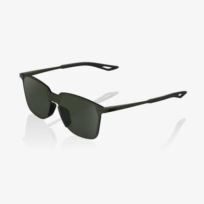 100% Legere Square Sluneční brýle, Soft Tact Army Green Akce