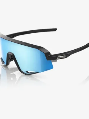 Zlevněný Sluneční brýle 100% Slendale, matná černá - HiPER Blue Multilayer Mirror