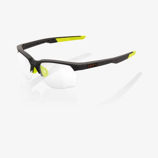 Ověřený 100% Sluneční brýle Sportcoupe- Soft Tact Cool Grey - fotochromatická skla - OS