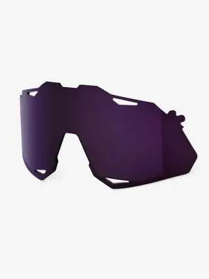 Rychlé Dodání 100% HYPERCRAFT XS Polykarbonátové náhradní čočky, tmavě fialové