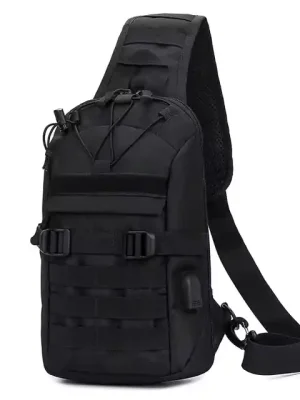 Batoh DRAGOWA TACTICAL Oscar s jedním popruhem, černý Koupit Online