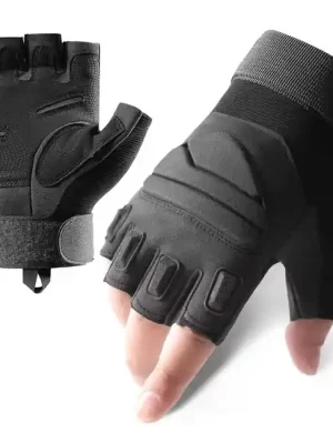 Akční Nabídka DRAGOWA TACTICAL Yankee krátké taktické rukavice, černé