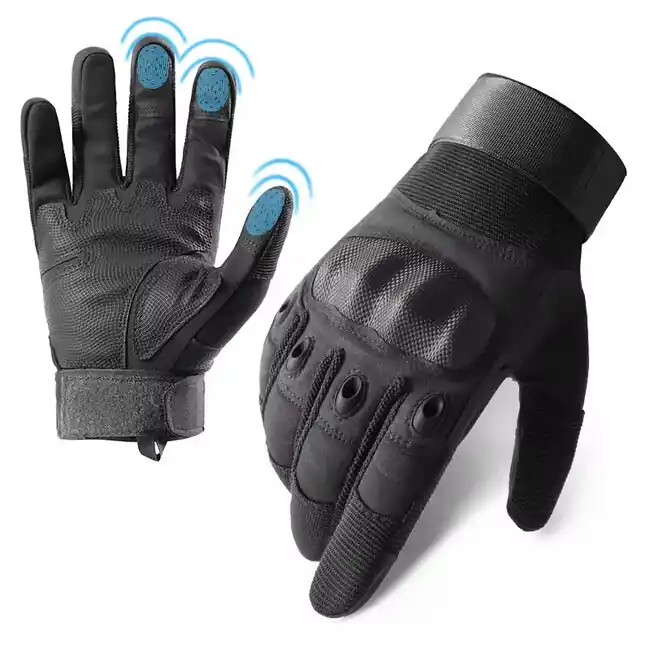 Taktické rukavice DRAGOWA TACTICAL Alpha, černé Must-Have