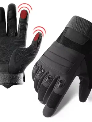 Značkový DRAGOWA TACTICAL Taktické rukavice Pine, černé