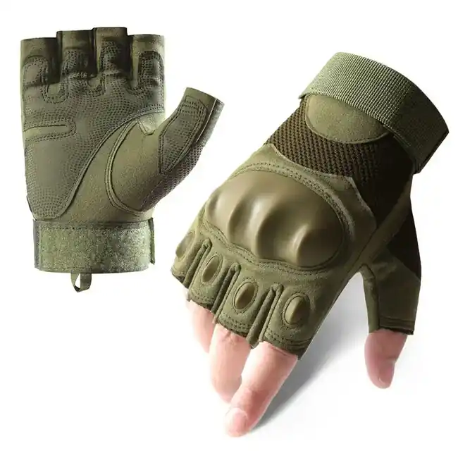 Omezená Nabídka DRAGOWA TACTICAL Taktické rukavice Alfa krátké, zelené