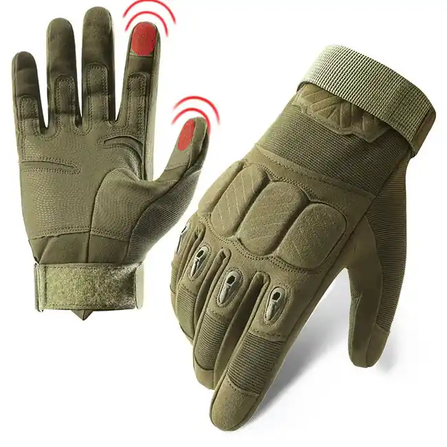 DRAGOWA TACTICAL Taktické rukavice Storm, zelené Super Cena